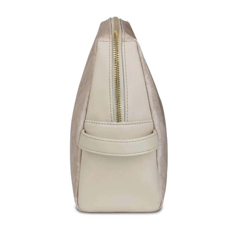 BOLSO DE MANO NECESER DKNY WILLA GRANDE TAUPE MUJER - 4