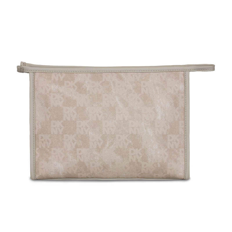 NECESER COSMETIQUERO DKNY WILLA TAUPE MUJER - 5
