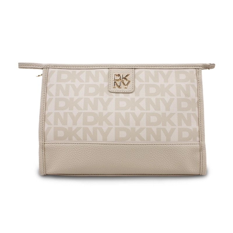 NECESER COSMETIQUERO DKNY JOLENE M BEIGE MUJER - 2