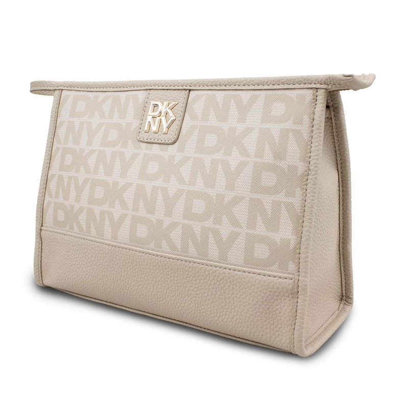 NECESER COSMETIQUERO DKNY JOLENE M BEIGE MUJER - 3