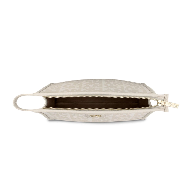 NECESER COSMETIQUERO DKNY JOLENE M BEIGE MUJER - 5