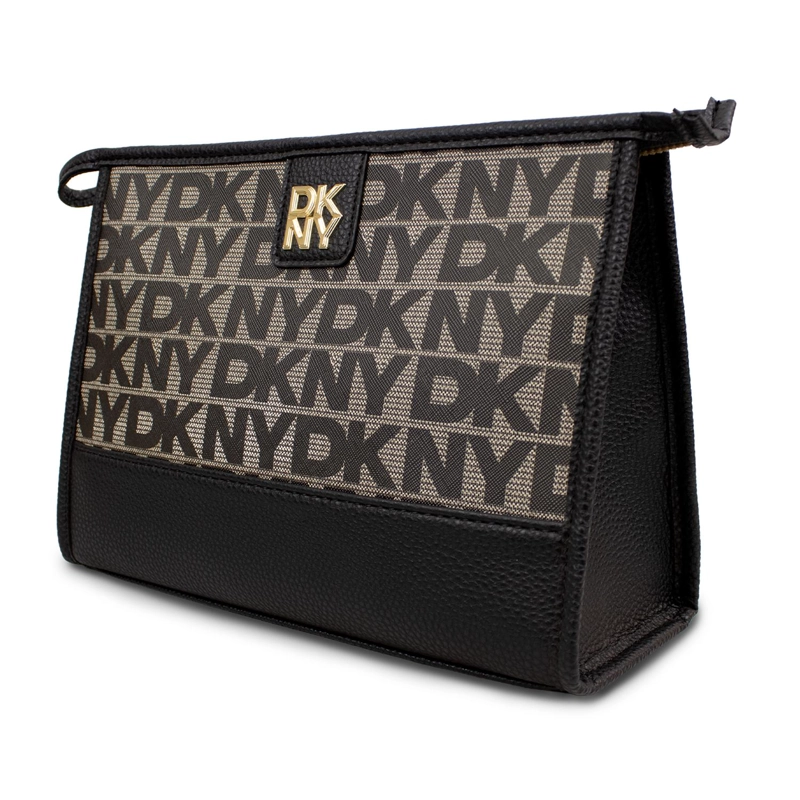 NECESER COSMETIQUERO DKNY JOLENE M NEGRO MUJER - 3