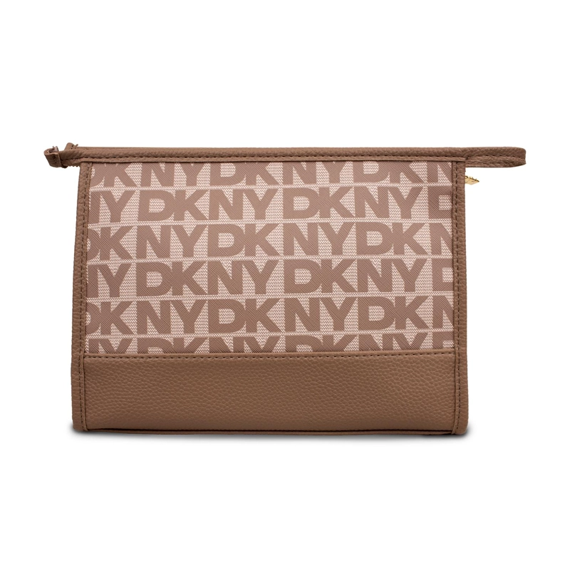 NECESER COSMETIQUERO DKNY JOLENE M CAFE  MUJER - 4