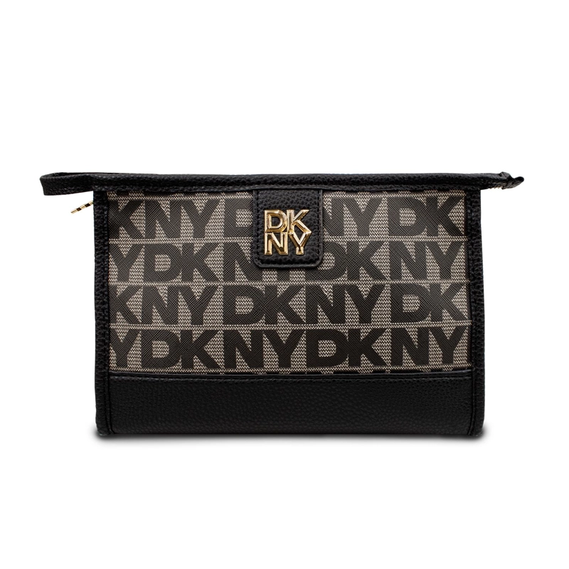 NECESER COSMETIQUERO DKNY JOLENE S NEGRO MUJER - 2