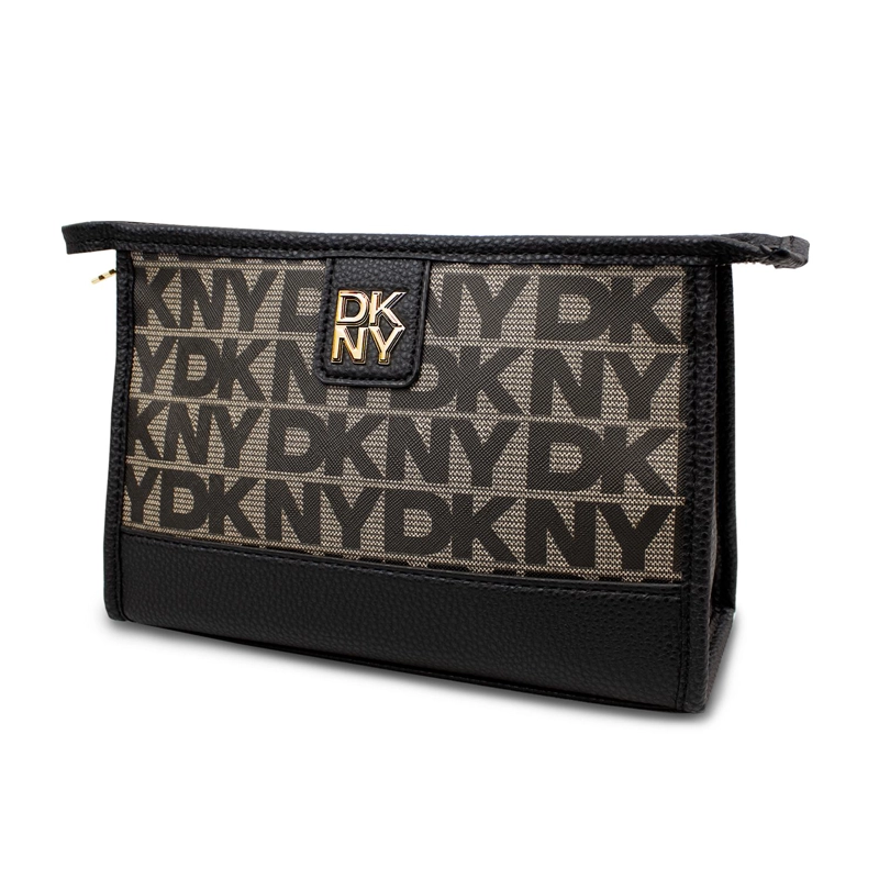 NECESER COSMETIQUERO DKNY JOLENE S NEGRO MUJER - 3