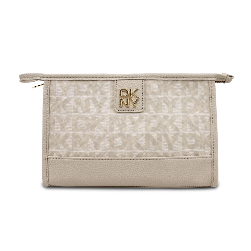 NECESER COSMETIQUERO DKNY JOLENE S TAUPE MUJER - 2
