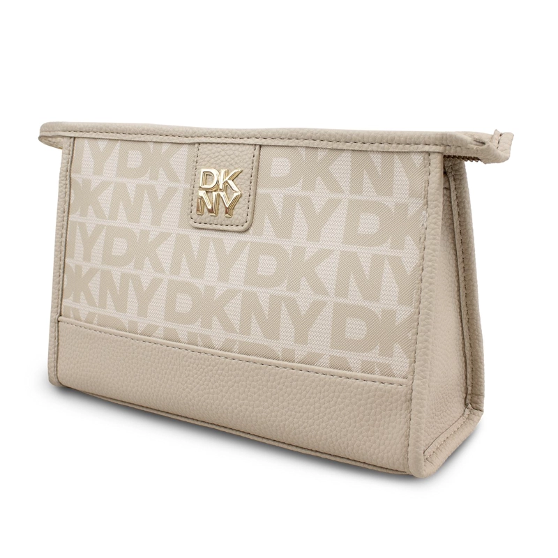 NECESER COSMETIQUERO DKNY JOLENE S TAUPE MUJER - 3