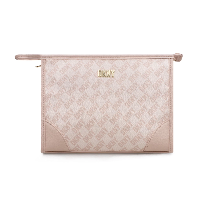 NECESER COSMETIQUERO DKNY SIGNATURE SLANTED M ROSADO MUJER - 2
