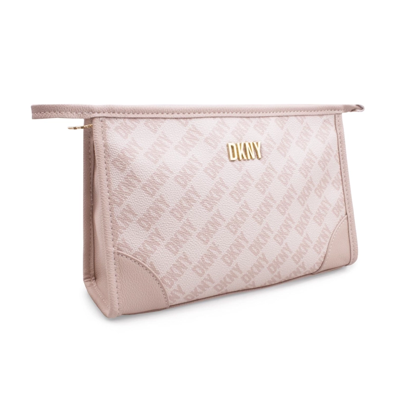 NECESER COSMETIQUERO DKNY SIGNATURE SLANTED M ROSADO MUJER - 3