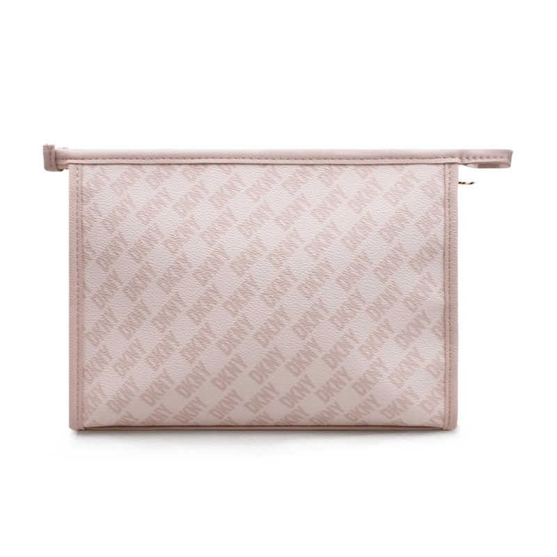 NECESER COSMETIQUERO DKNY SIGNATURE SLANTED S ROSADO MUJER - 5