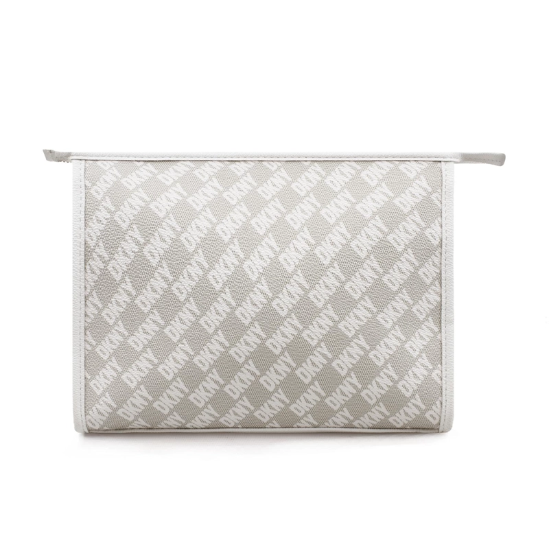 NECESER COSMETIQUERO DKNY SIGNATURE SLANTED S BLANCO MUJER - 5