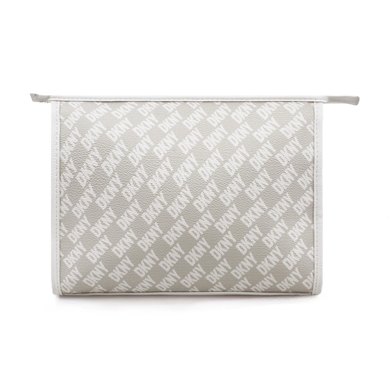 NECESER COSMETIQUERO DKNY SIGNATURE SLANTED M BLANCO MUJER - 5