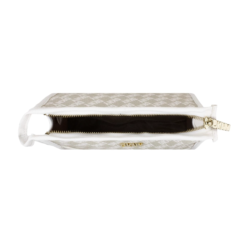 NECESER COSMETIQUERO DKNY SIGNATURE SLANTED M BLANCO MUJER - 6