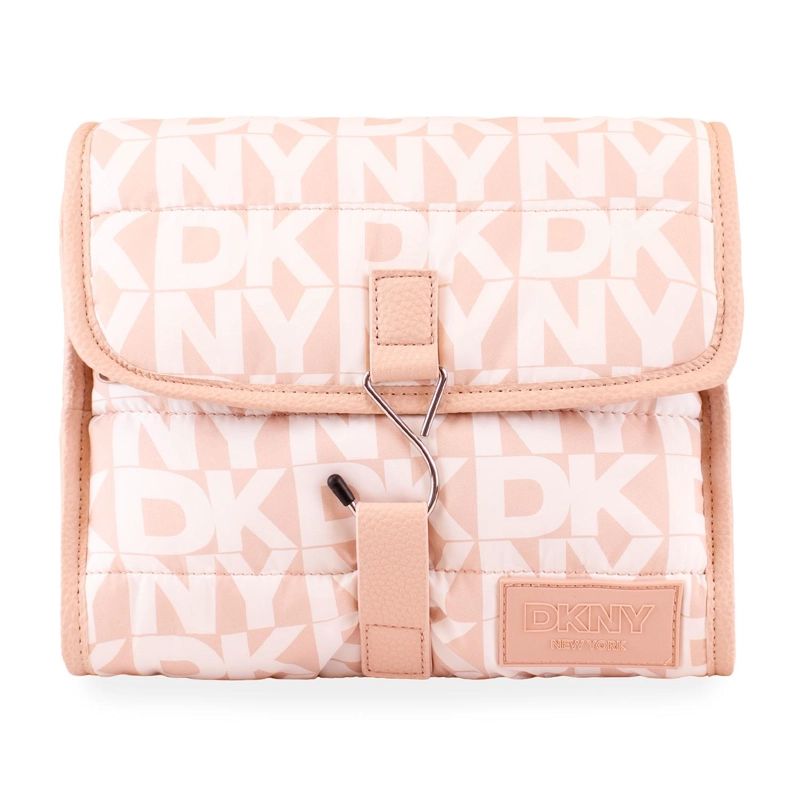 NECESER ORGANIZADOR DKNY SIGNATURE PUFFER ROSADO MUJER - 2