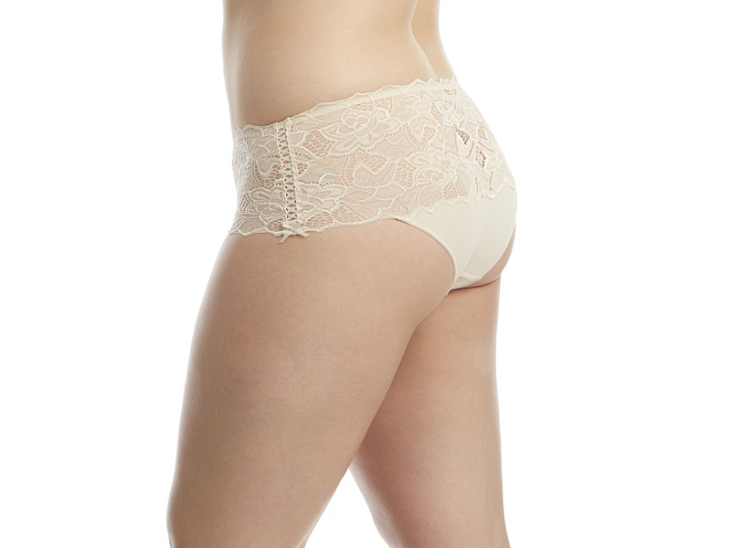 PANTALETA ENCAJE,PASAMANERIA Y LYCRA - 2