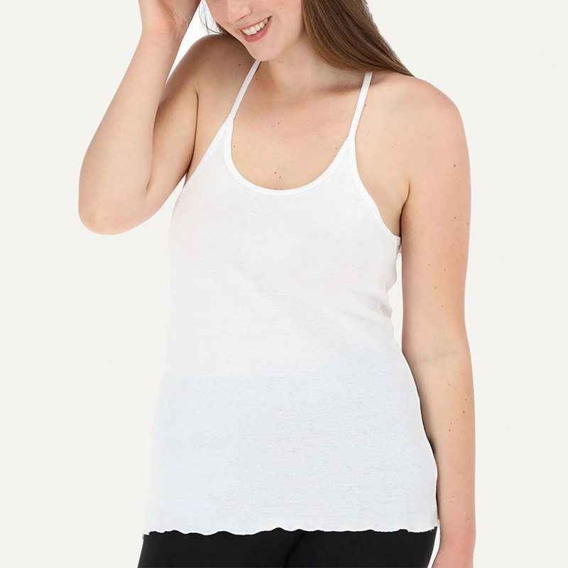 POLERA RIB SIN MANGAS - 1