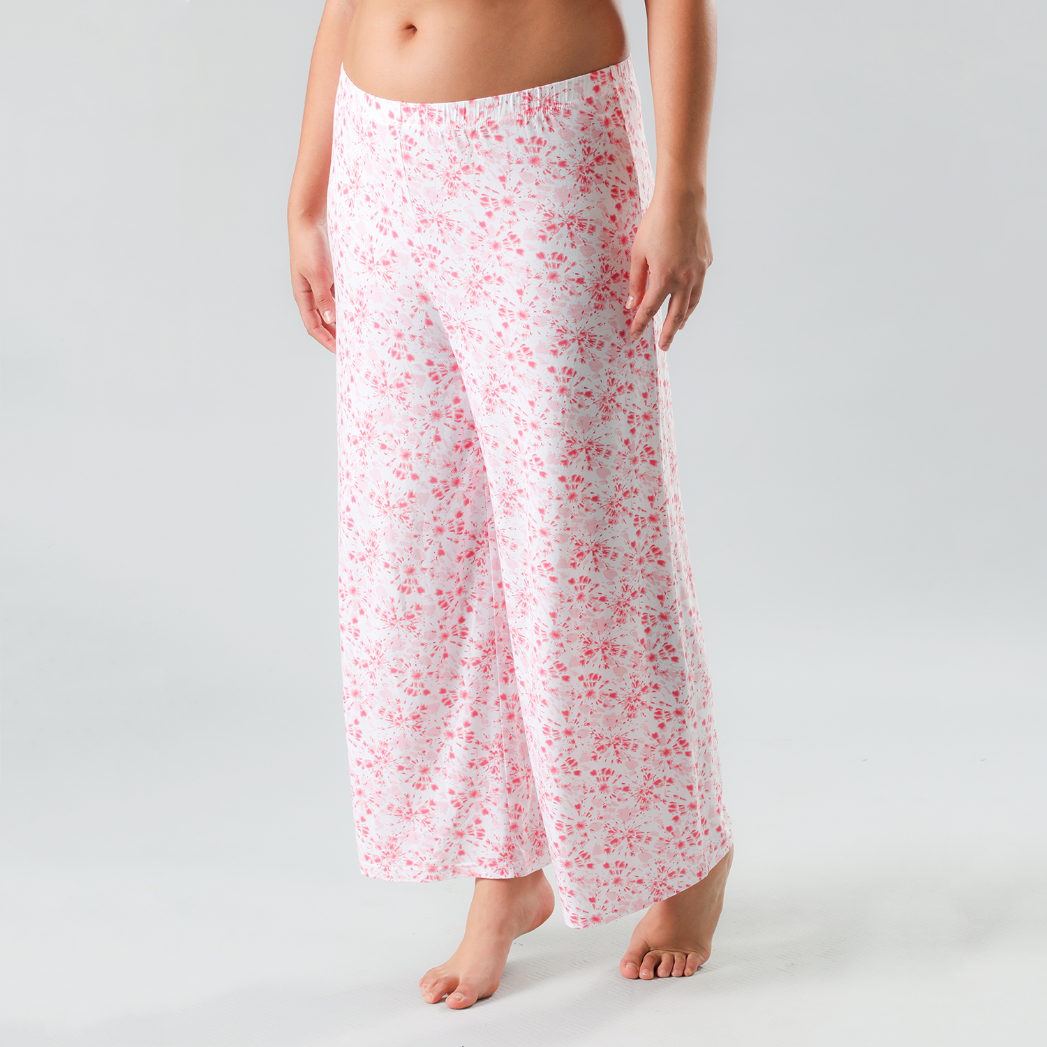 PACK PALAZZO MUJER FLORES ROSADO 33085 - 3