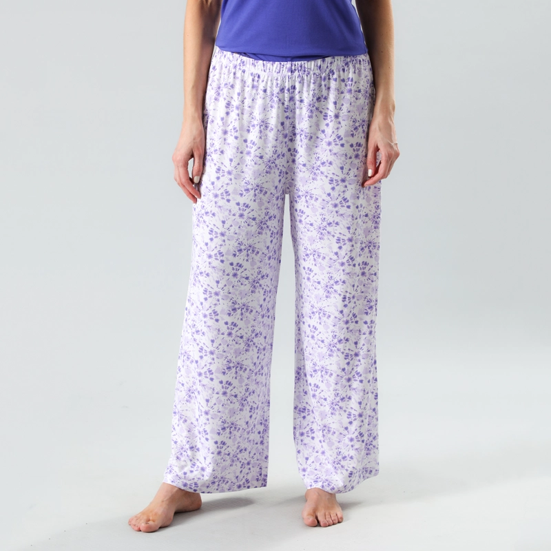 PACK PALAZZO MUJER FLORES LILA 33085 - 3
