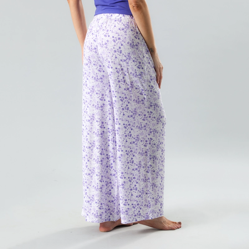 PACK PALAZZO MUJER FLORES LILA 33085 - 4