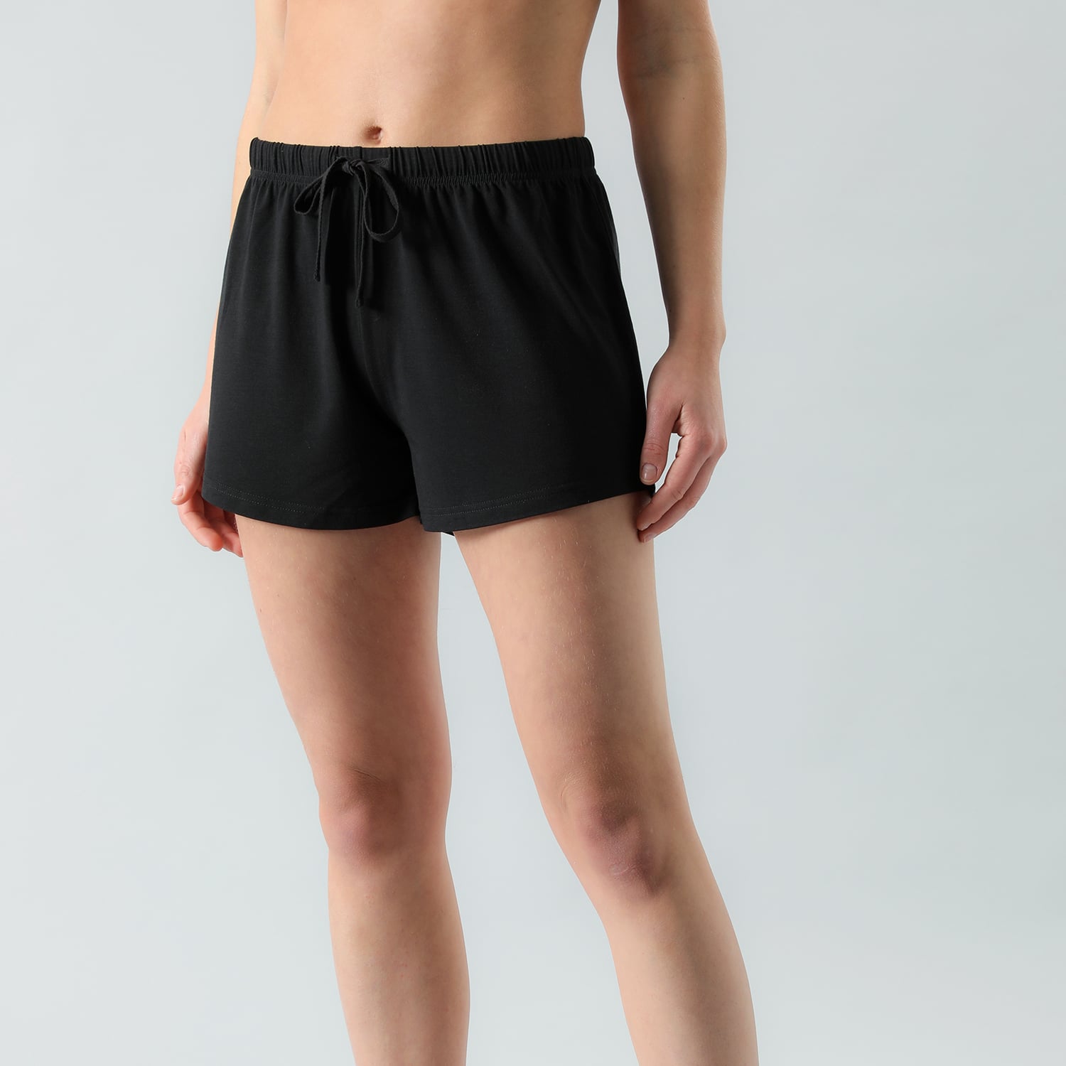 PACK SHORT MUJER FLORES NEGRO 33086 - 1