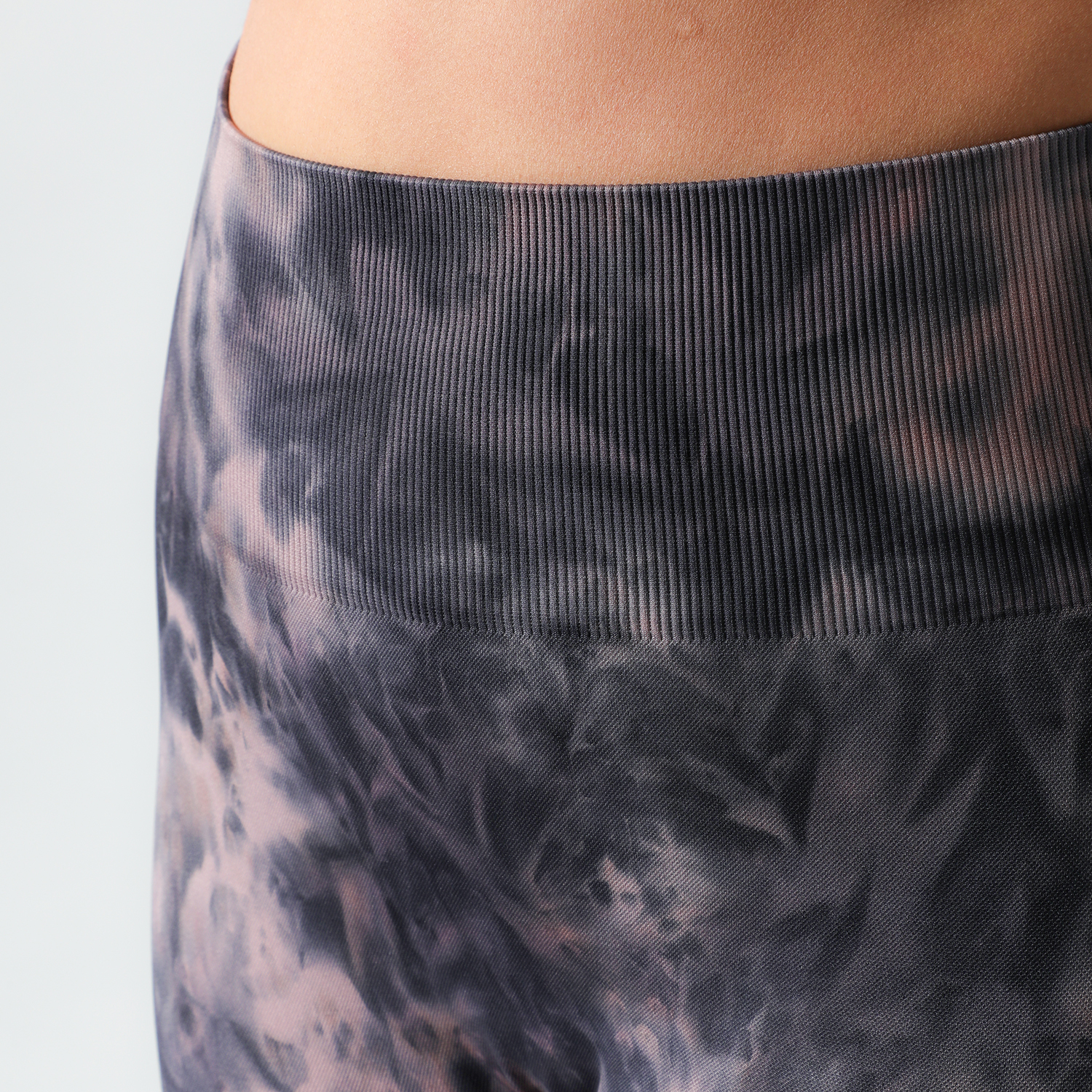 CALZA MUJER FLORES GRIS 50340 SEAMLESS - 3