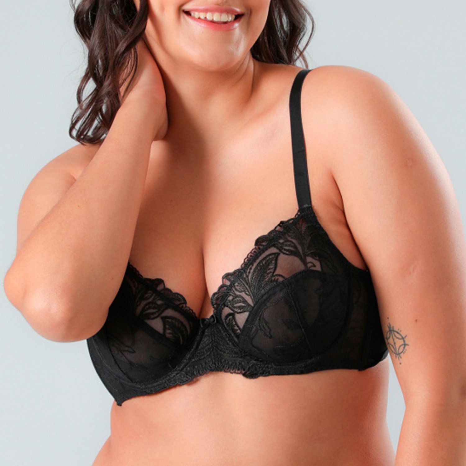 SOSTEN MUJER FLORES 13321 BORDADO LAINING - 2
