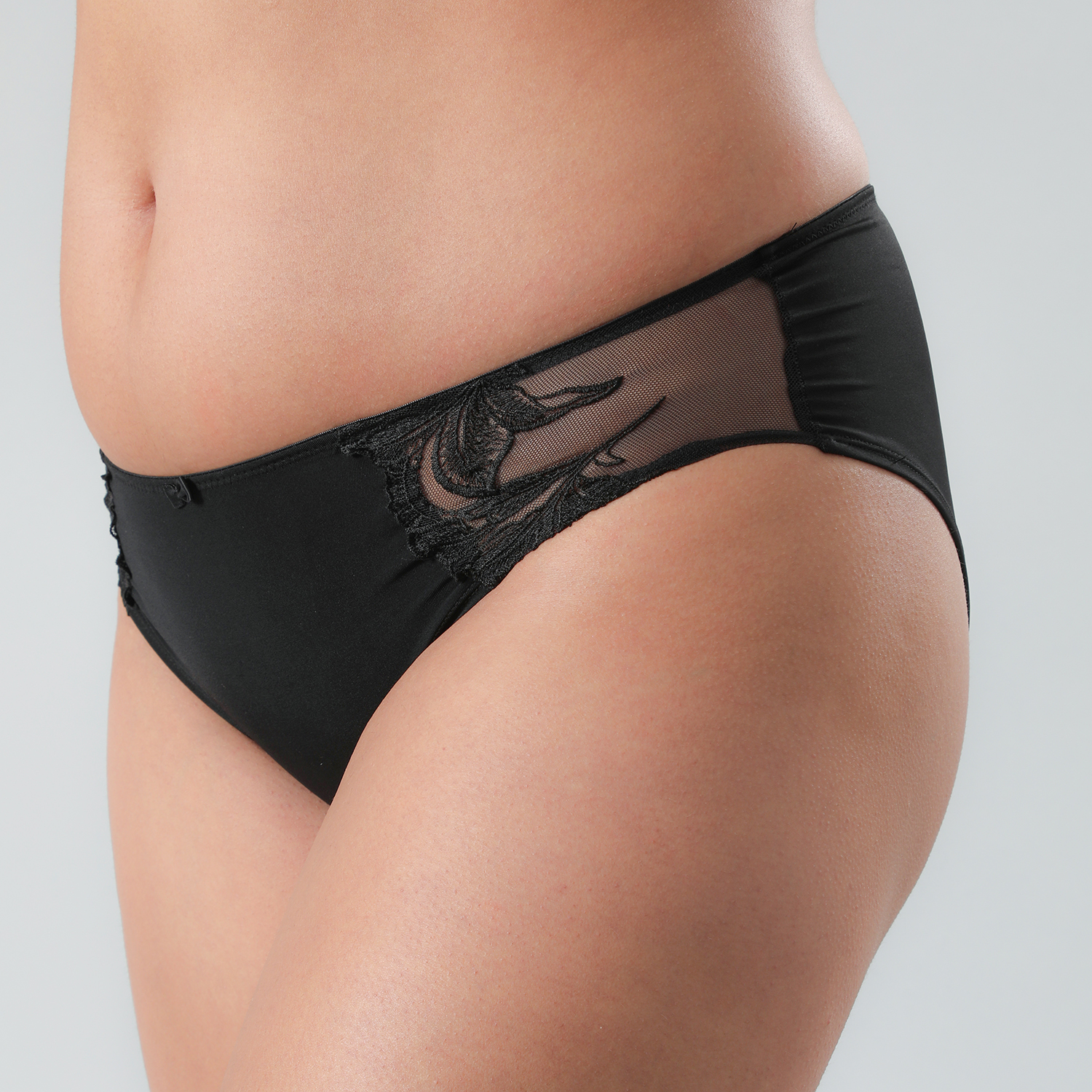 PACK PANTALETA MUJER FLORES 13327 ROSA BORDADA - 3