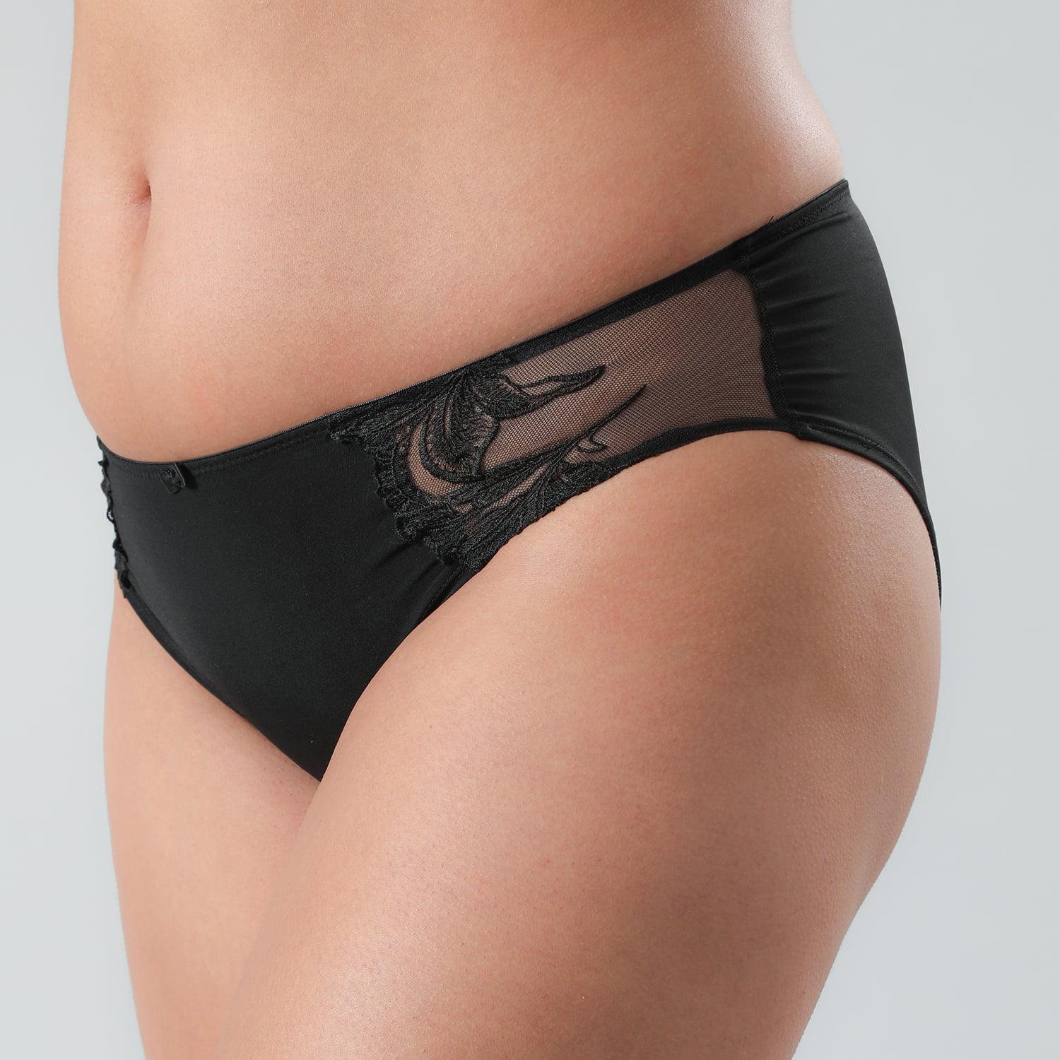 PACK PANTALETA MUJER FLORES 13327 ROSA BORDADA - 3
