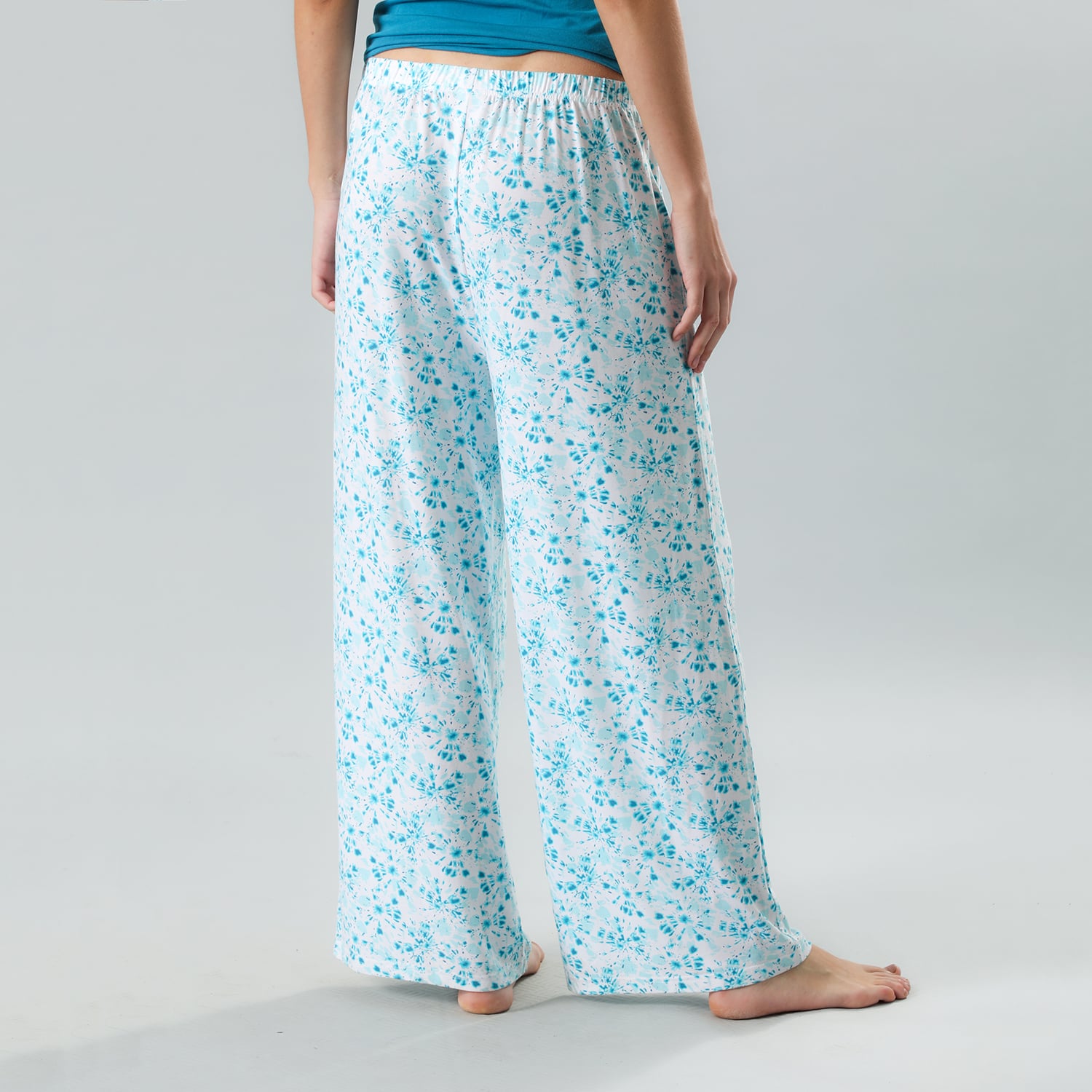 PACK PALAZZO MUJER FLORES CELESTE 33085 - 3