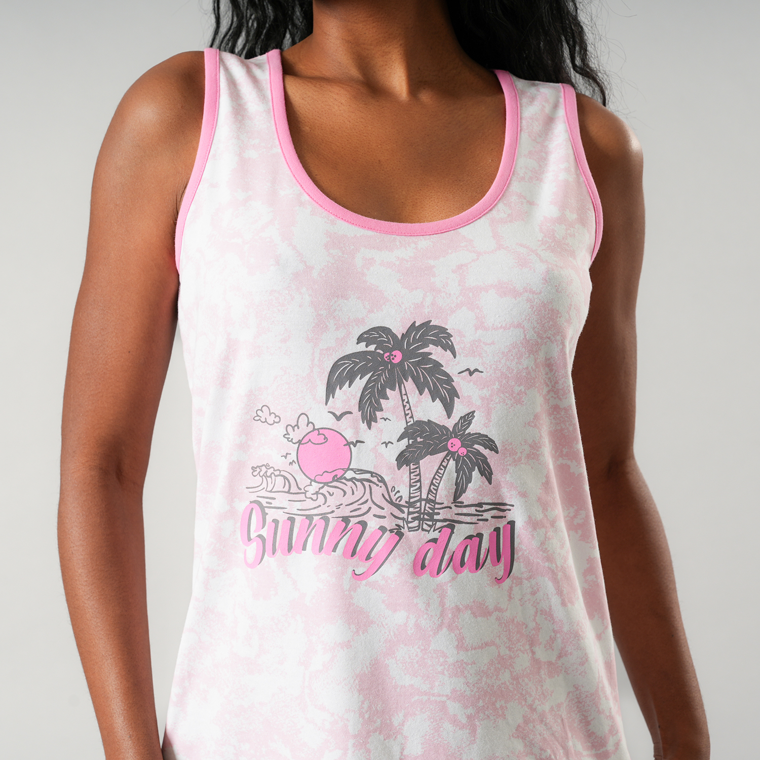 CAMISOLA MUJER FLORES 33554 SIN MANGAS - 3