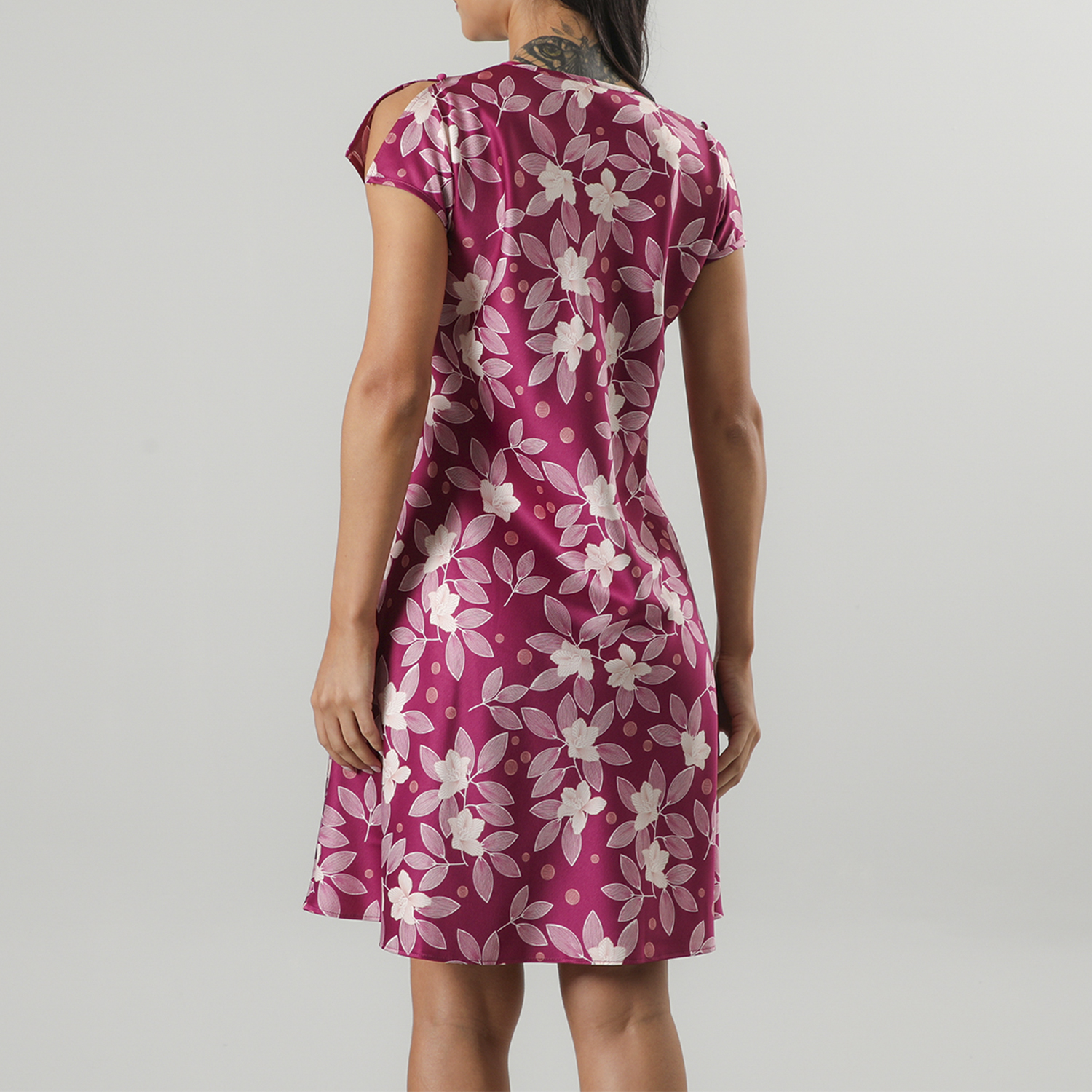 CAMISOLA MUJER FLORES 33594 AMARRA SATIN PRINT - 2