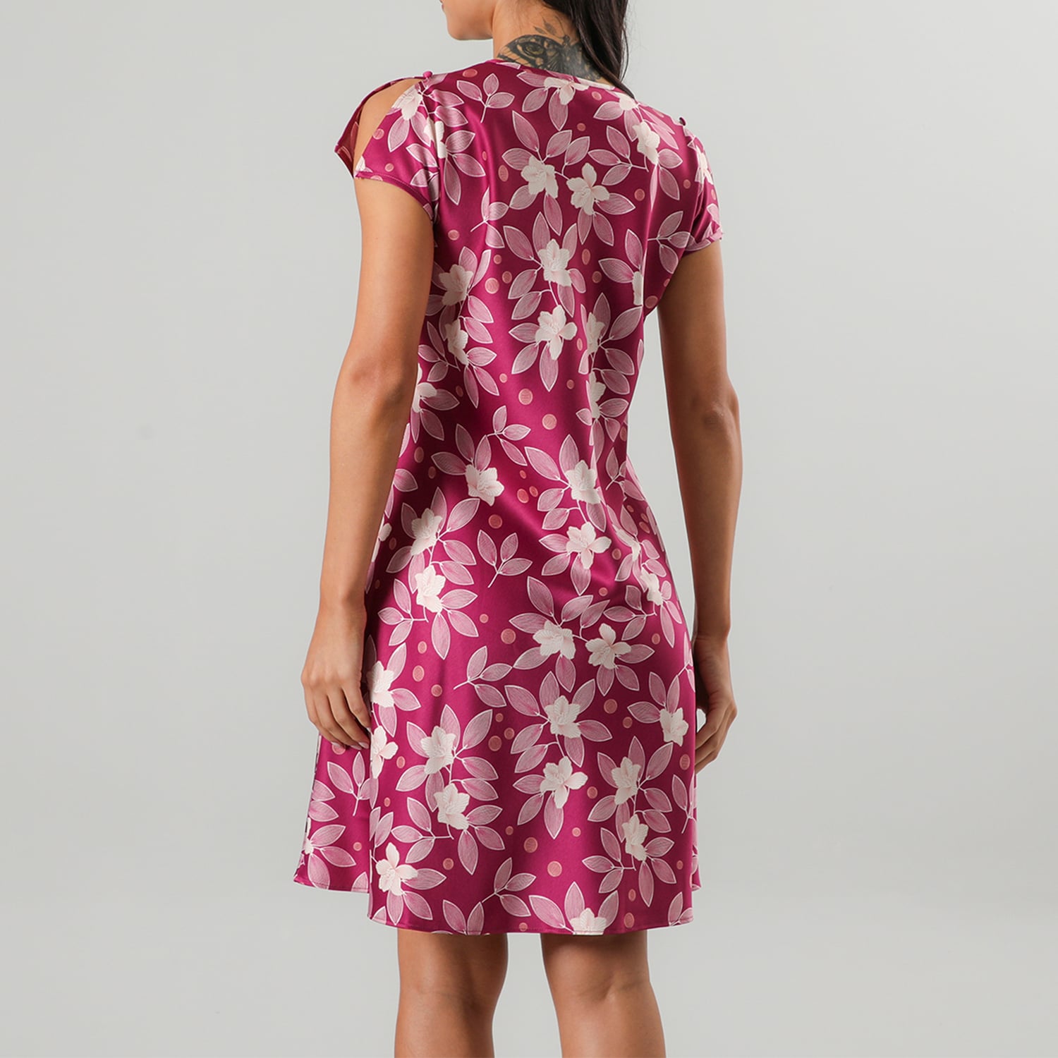 CAMISOLA MUJER FLORES 33594 AMARRA SATIN PRINT - 2
