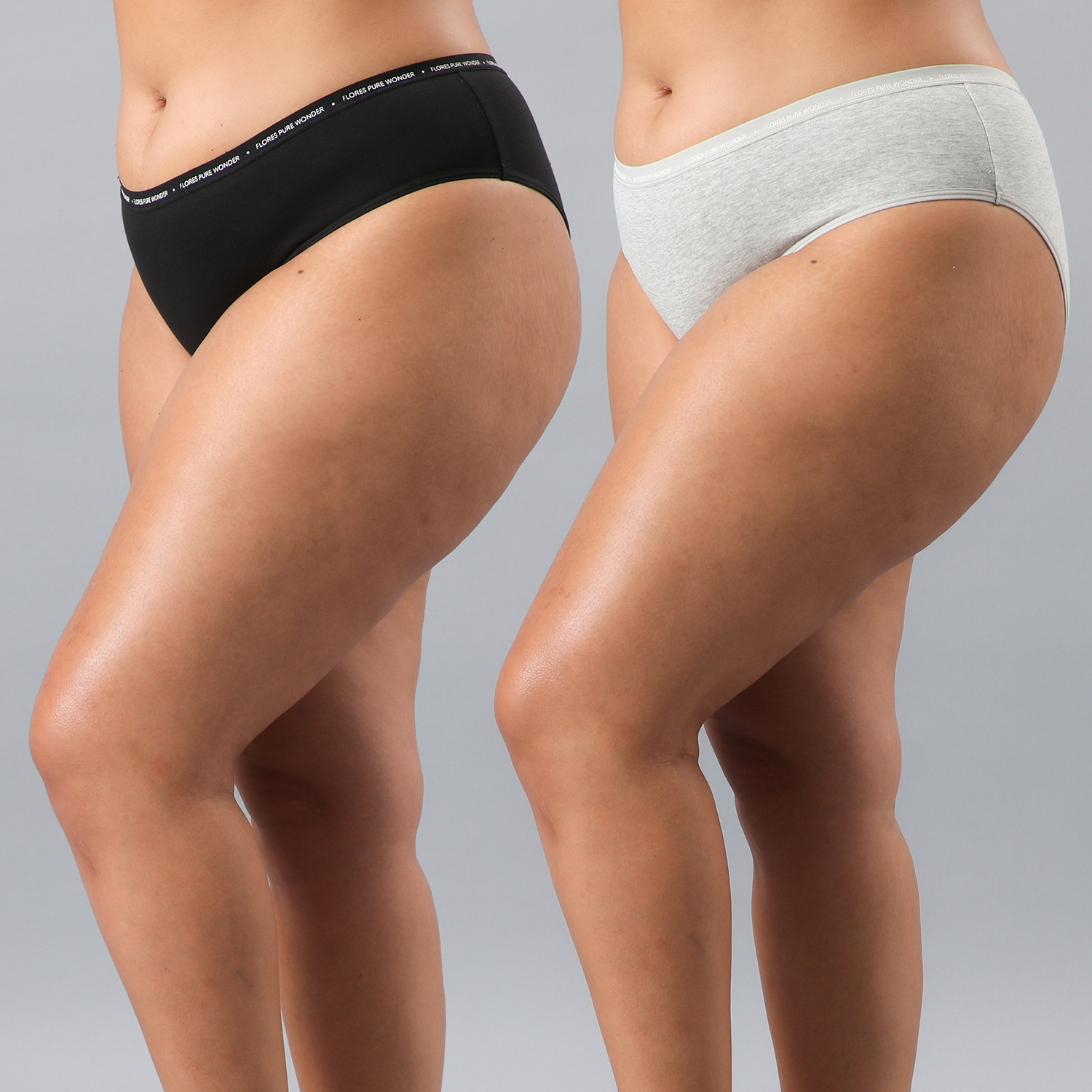 PACK X2 PANTALETA ALGODON LOGO - 1