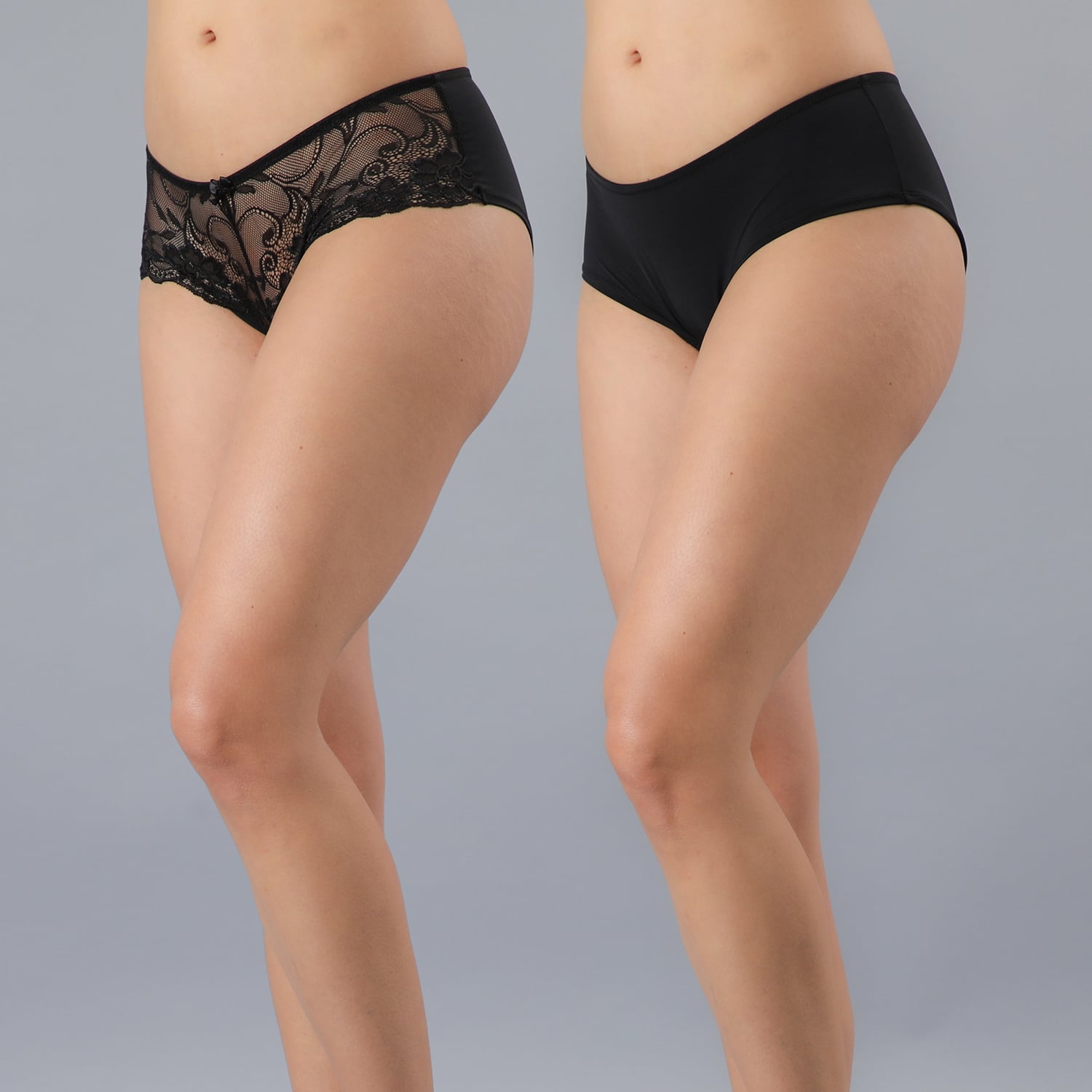 PACK PANTALETA BLONDA Y MICROFIBRA - 1