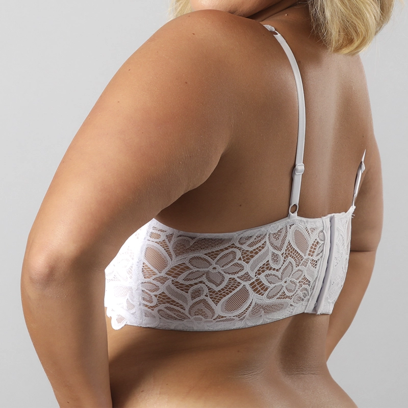 SOSTEN BRALETTE ENCAJE FLOR - 2