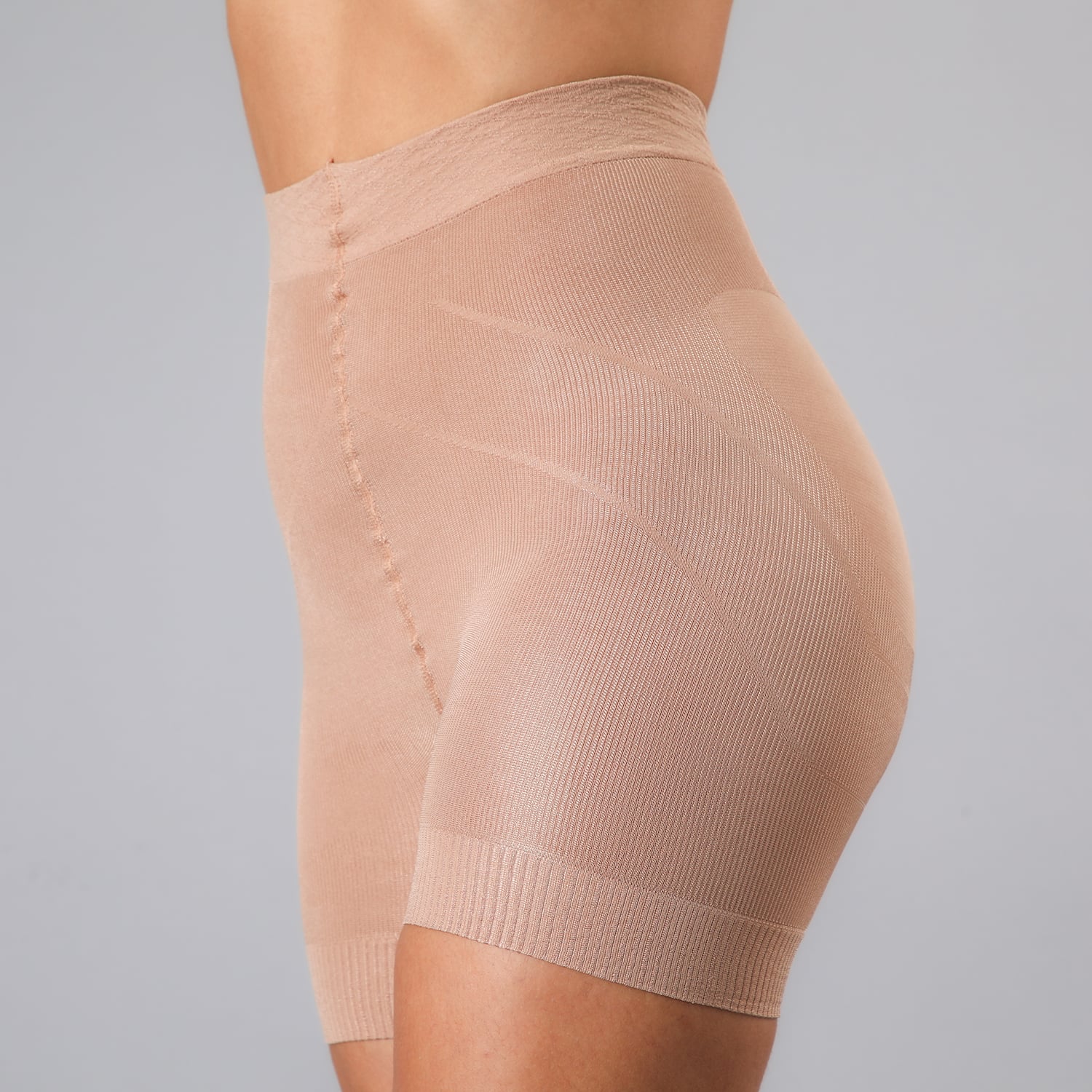 SHORT COMPRESION 70D MUJER COGNAC - 1