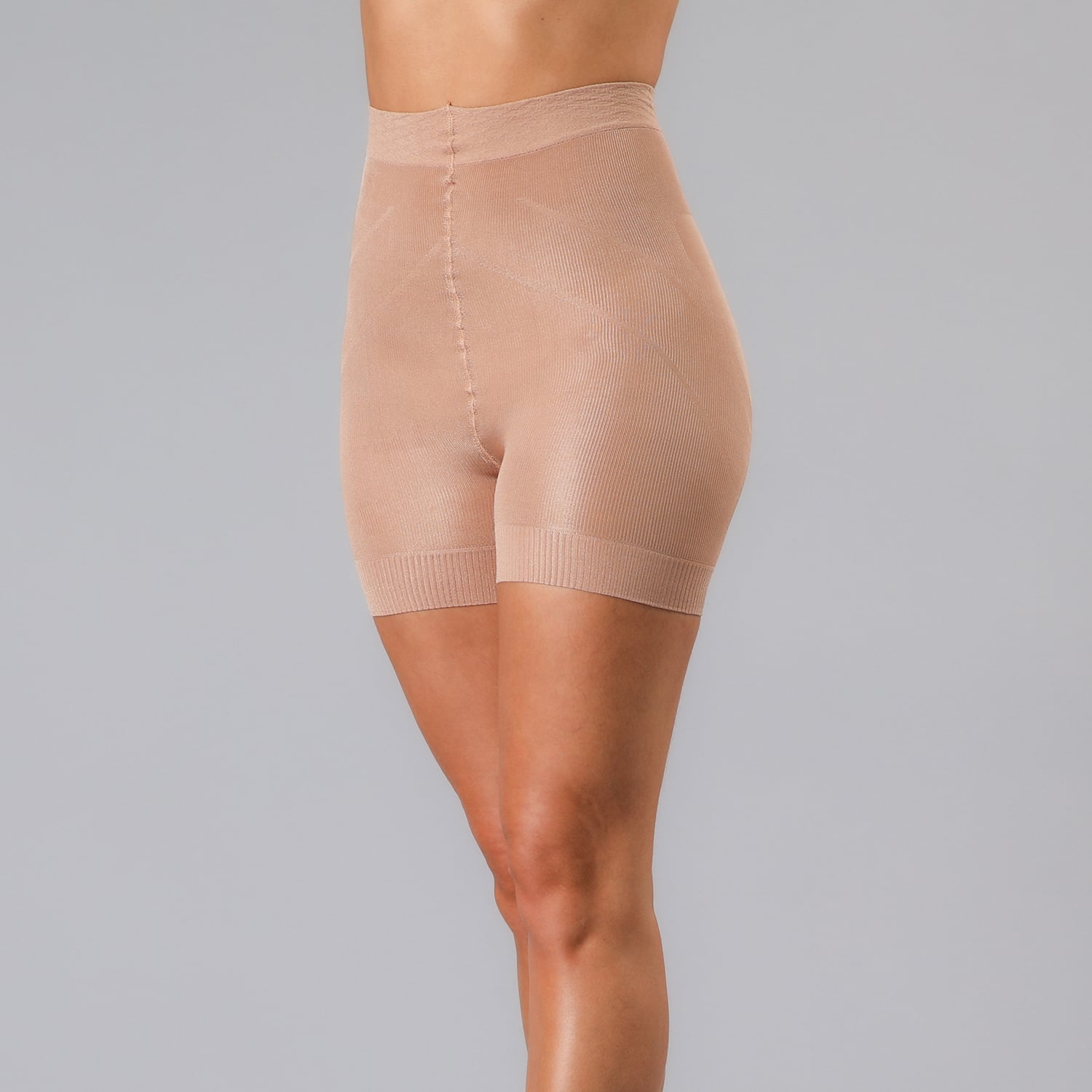 SHORT COMPRESION 70D MUJER COGNAC - 2
