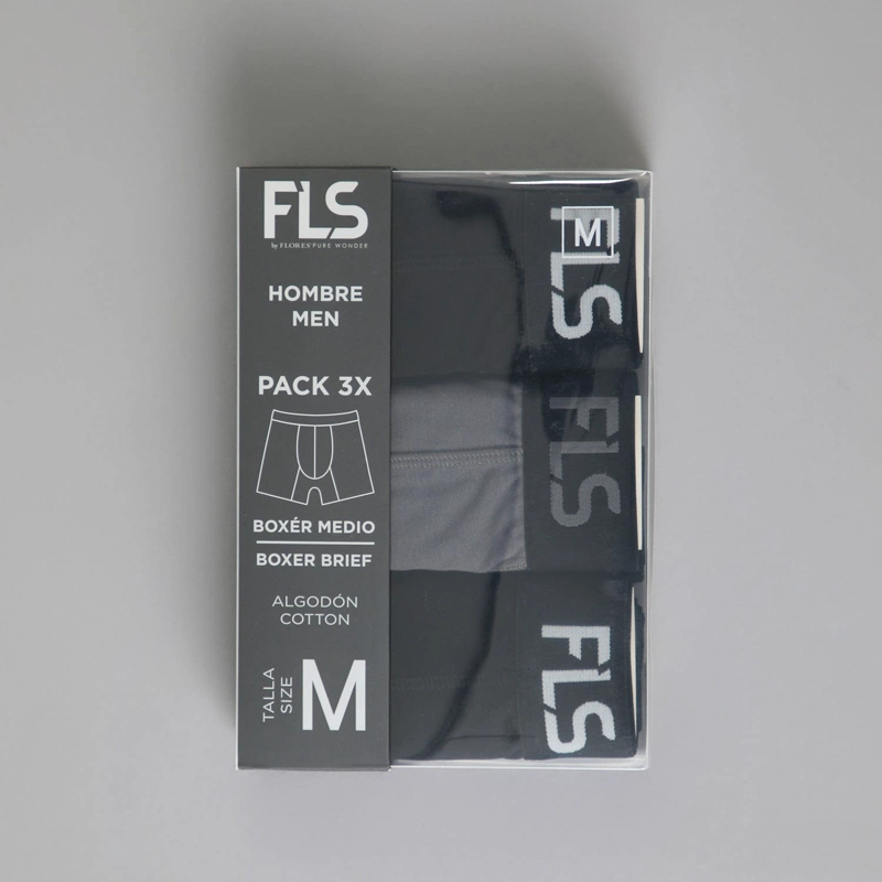 PACK 3X BOXER CORTO FLORES HOMBRE FLORES 34015-2 - 2