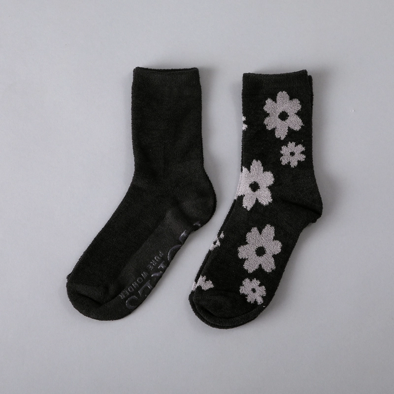 CALCETIN PACK FLEECE FLORES MUJER 50842-2 - 1