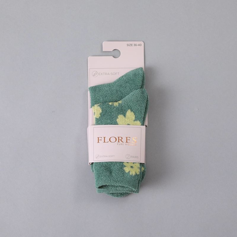 CALCETIN PACK FLEECE FLORES MUJER 50842-275 - 2