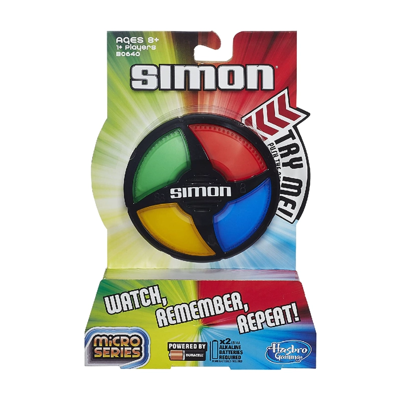 JUEGO DE MESA GAMING SIMON MICROSERIES MEMORIA COLORES - 4