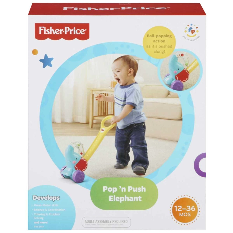 JUGUETE DIDACTICO FISHER PRICE ELEFANTE PARA BEBE - 3