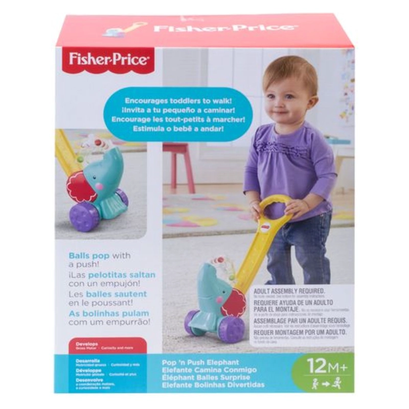 JUGUETE DIDACTICO FISHER PRICE ELEFANTE PARA BEBE - 5