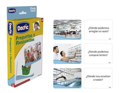 CARTAS DACTIC 56 PIEZAS PREGUNTAS Y RESPUESTAS - 1