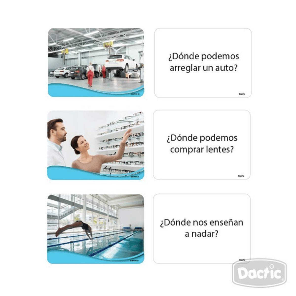 CARTAS DACTIC 56 PIEZAS PREGUNTAS Y RESPUESTAS - 3