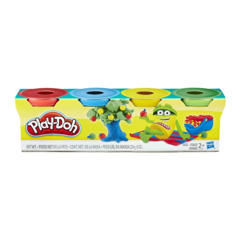 MASA DIDACTICA PLAY DOH MINI 4 COLORES VIBRANTES - 2