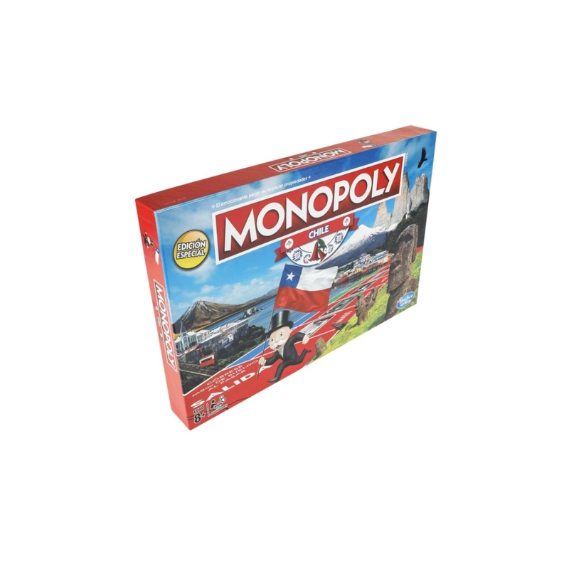 JUEGO HASBRO MONOPOLY CHILE - 3