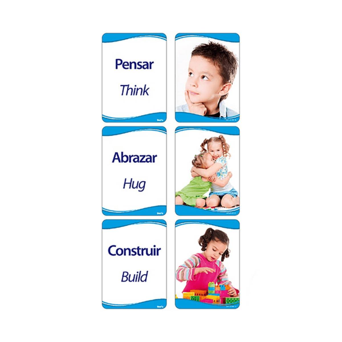 JUEGO DIDACTICO DACTIC LAMINAS DE VOCABULARIO E INGLE S - 1
