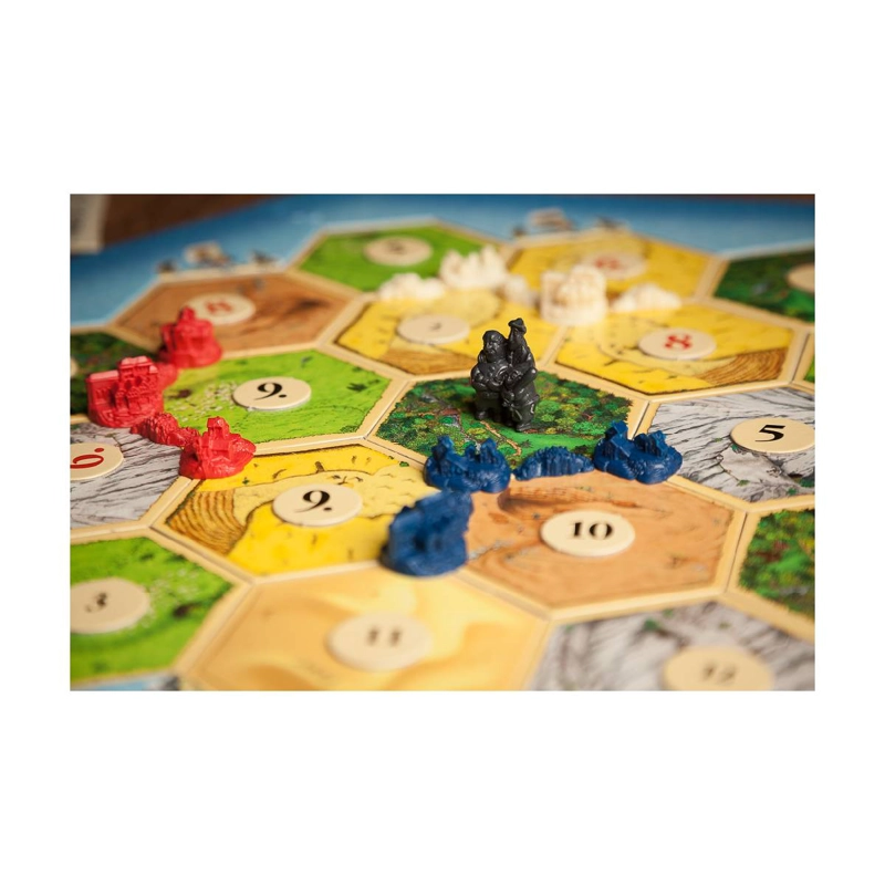 JUEGO DE MESA CATAN 6 PIEZAS ESTRATEGIA Y CONSTRUCCION - 5
