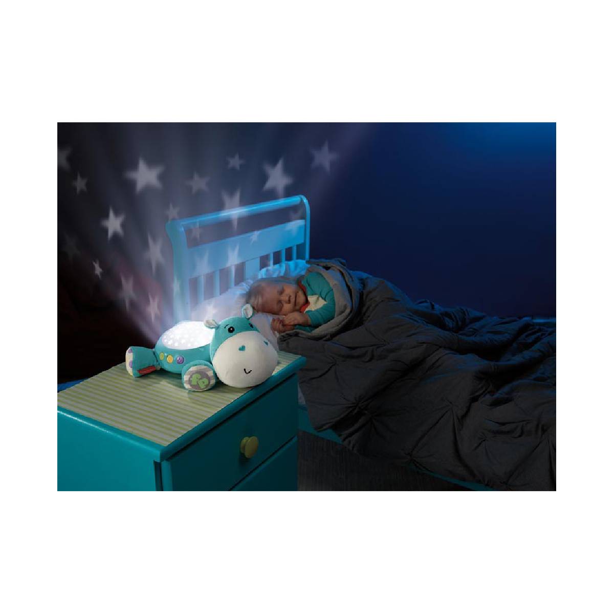 HIPOPOTAMO FISHER PRICE PROYECTOR MUSICAL HORA DE DORMIR - 2